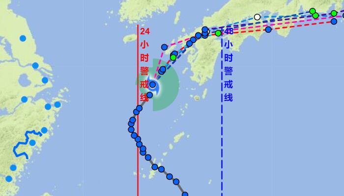 4号台风艾利实时路径走势图 4号台风实时路径图片今日最新