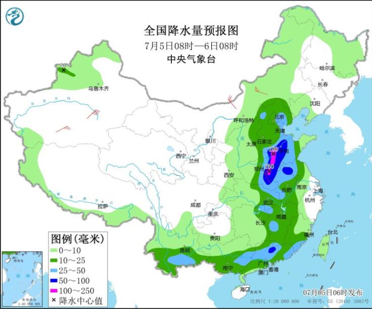 “暹芭”残余仍影响两广河南等 4号台风影响东海北部