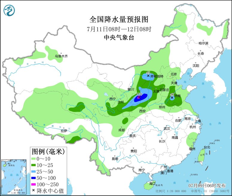 四川江淮华南等地持续高温 陕西河北等地有强降水天气