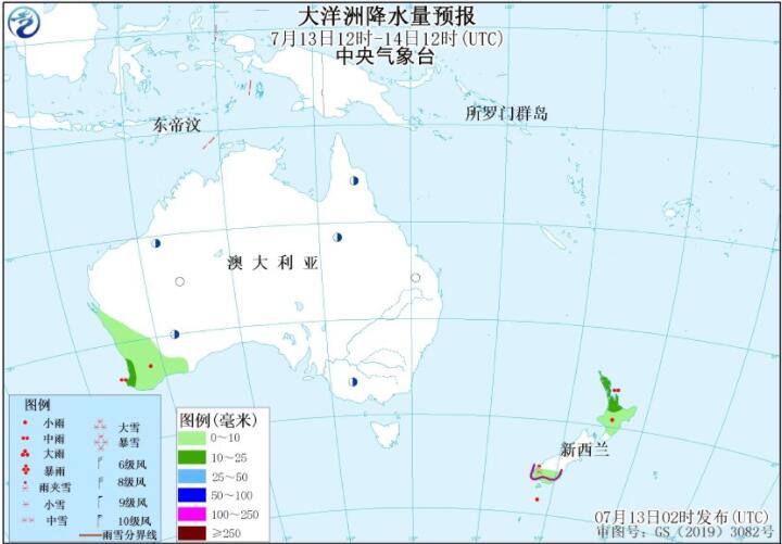 7月13日国外天气预报：西亚中亚北非美国等持续极端高温