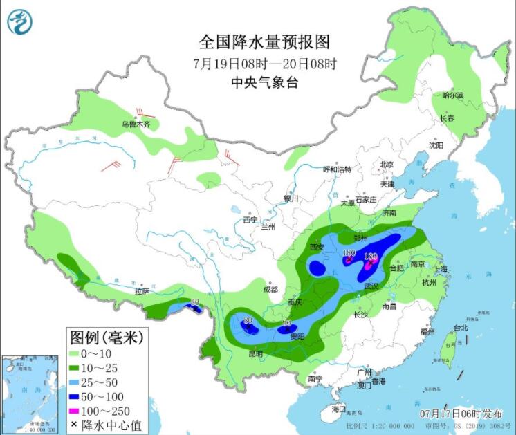 浙江福建仍持续高温闷热 四川湖北安徽等有大到暴雨 