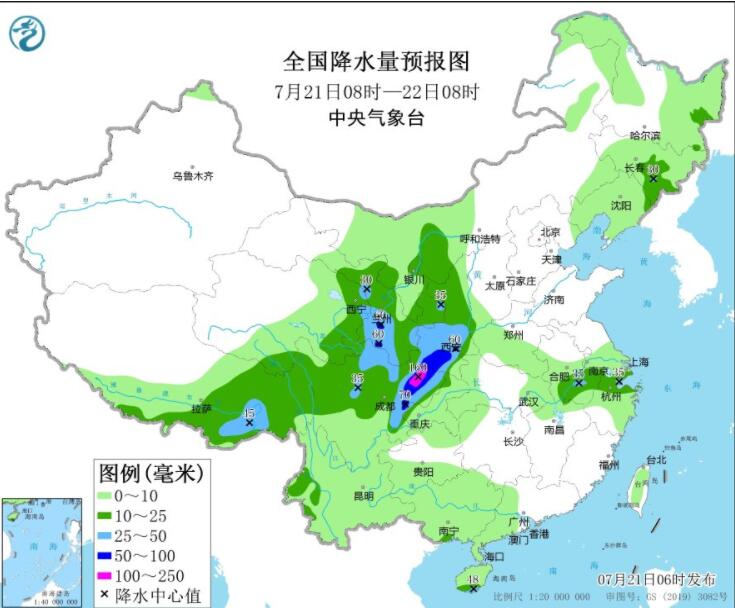 陕西河南四川等局部大暴雨 南方大范围高温又来袭