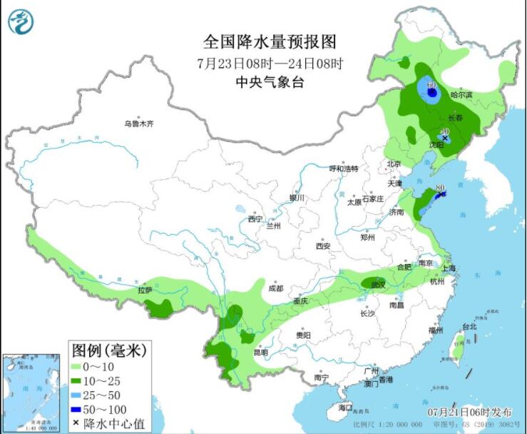 陕西河南四川等局部大暴雨 南方大范围高温又来袭