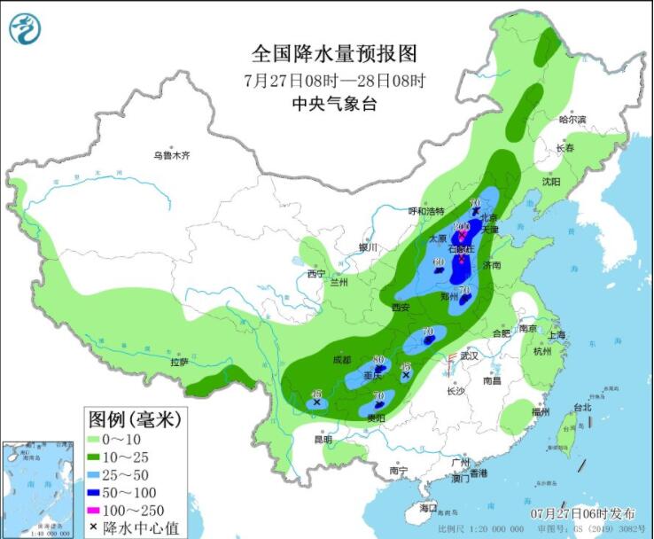 南方高温进入最强时段 北方注意防范强对流天气 