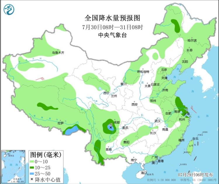 东北山东等仍有暴雨伴强对流 江南华南高温将有所减弱