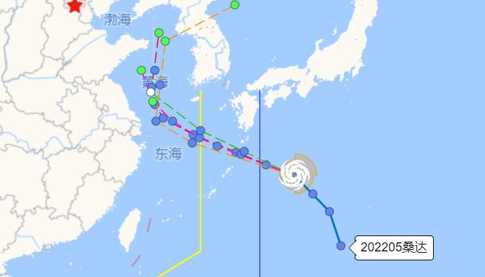 今年第5号台风桑达生成路径将去哪里 五号台风会不会来我国