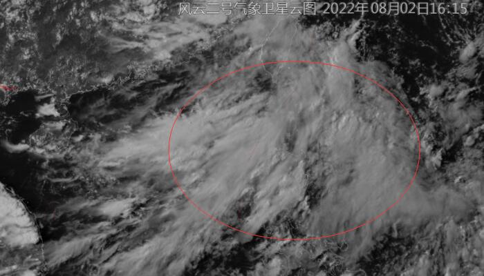 7号台风木兰胚胎卫星云图 台风路径实时发布系统7号云图更新