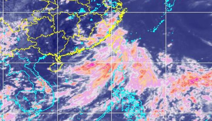 7号台风木兰胚胎卫星云图 台风路径实时发布系统7号云图更新