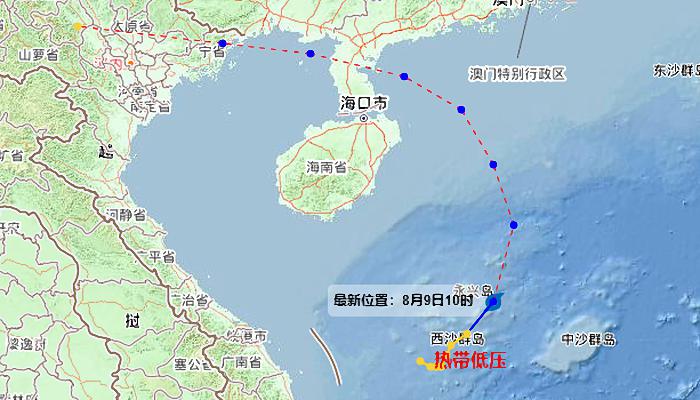 2022广东台风最新消息今天 今年第7号台风木兰会登陆广东吗