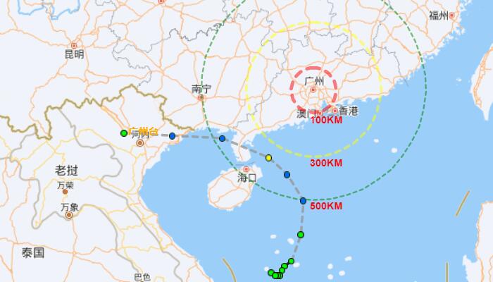 7号台风木兰今将生成广东受影响 广州等迎暴雨或大暴雨