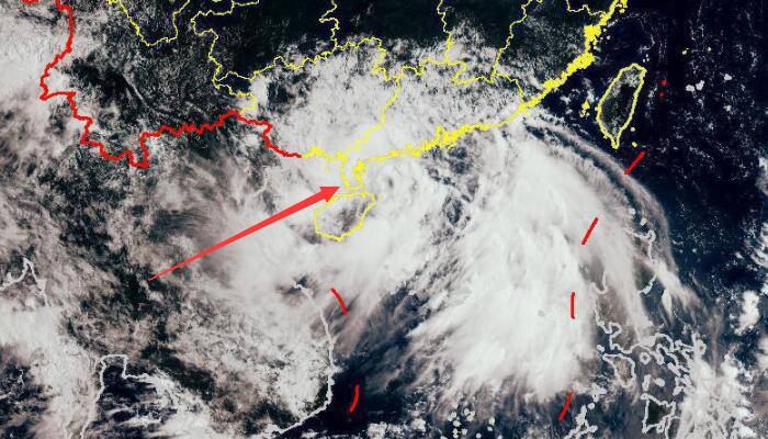 第7号台风木兰最新路径图发布 台风木兰给广东海南等地带来强风雨