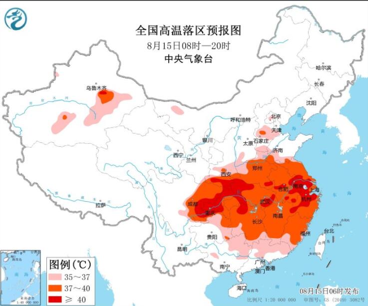 四川盆地变成了火盆盆 16日之前高温强度仍是高峰期