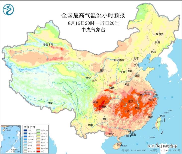 长江以北高温酷暑区降温了 川渝江南等火热依旧