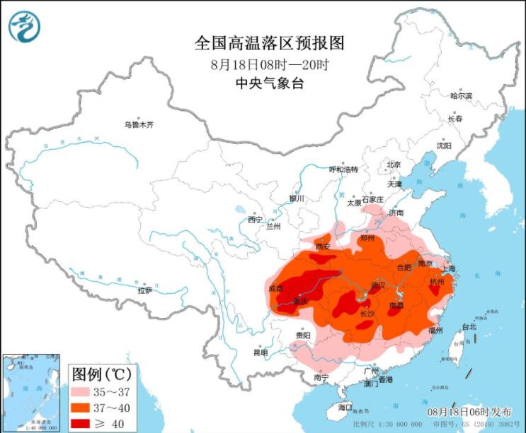 北京河北天津辽宁等有大到暴雨 四川重庆浙江等依然热浪汹涌