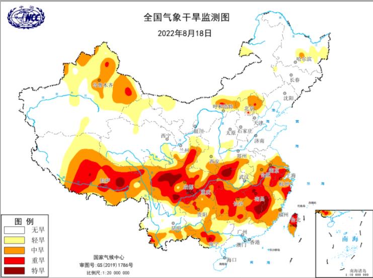 干旱致洞庭湖鄱阳湖面积缩四分之三 长江流域为何会现如此严重的旱情