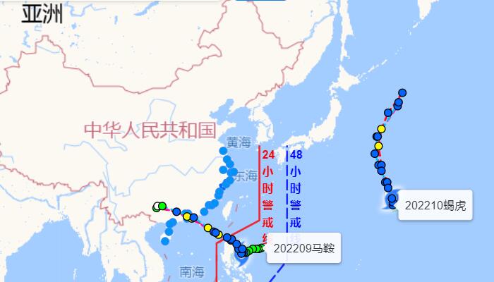 双台风生成最新路径图发布 双台风出现对我国有什么影响