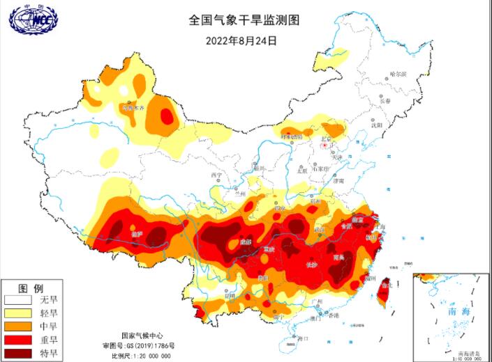 江西2.7万公顷农作物因干旱绝收 预计干旱还将持续发展