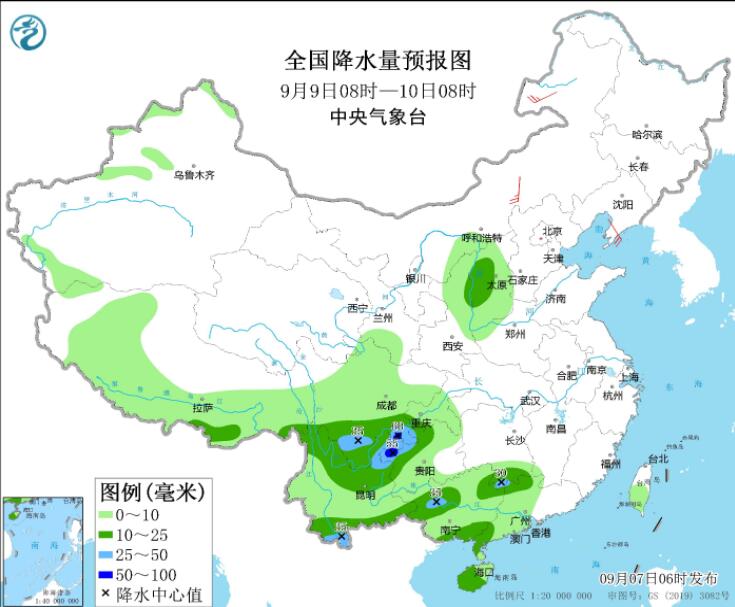 四川今部分地区仍有降水 江南江汉西南等高温来袭