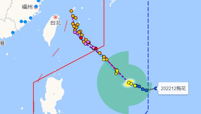 2022年12号台风“梅花”最新消息 台风梅花对我国有什么影响