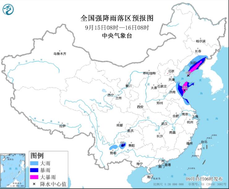 “梅花”北上影响江苏山东辽宁等 今夜晚将在山东再次登陆