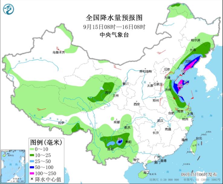 “梅花”北上影响江苏山东辽宁等 今夜晚将在山东再次登陆