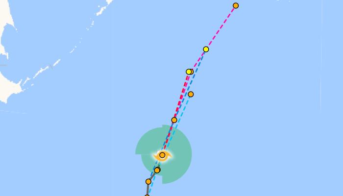 苗柏台风路径实时路径图 13号台风苗柏将去往哪里