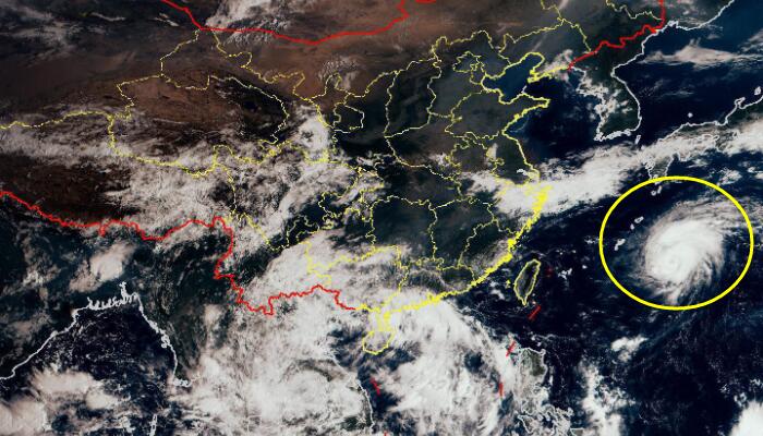 2022年第18号台风最新高清云图 台风洛克卫星云图汇总分析