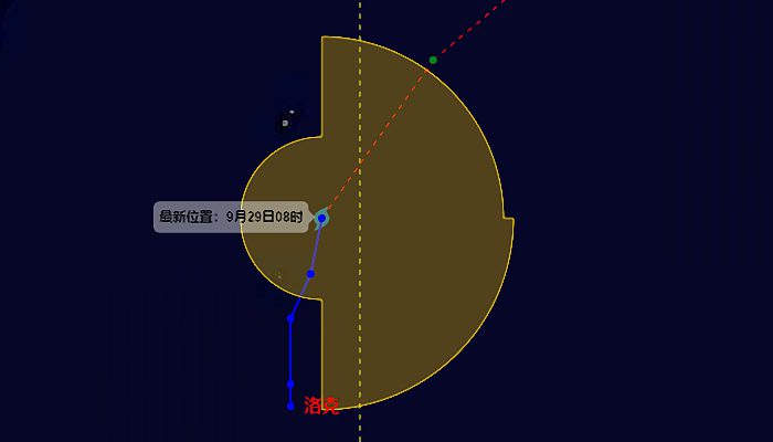 18号台风温州台风网台风路径图 洛克台风路径实时发布系统最新路径预测