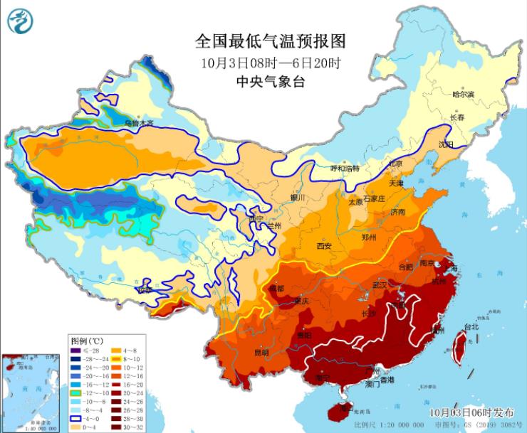 国庆第3天赣闽局地可超40℃ 5日后寒潮南下终结高温 