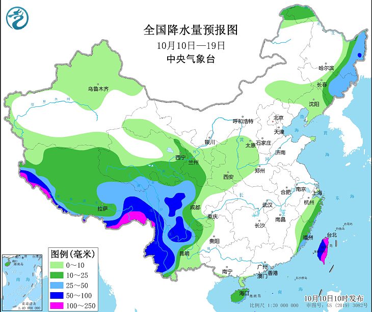 华南江南等地干旱持续 未来中东部大部地区平均气温偏低