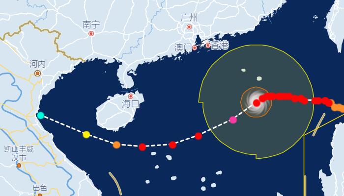 台风纳沙不排除在海南登陆 冷空气影响江南华南降温显著