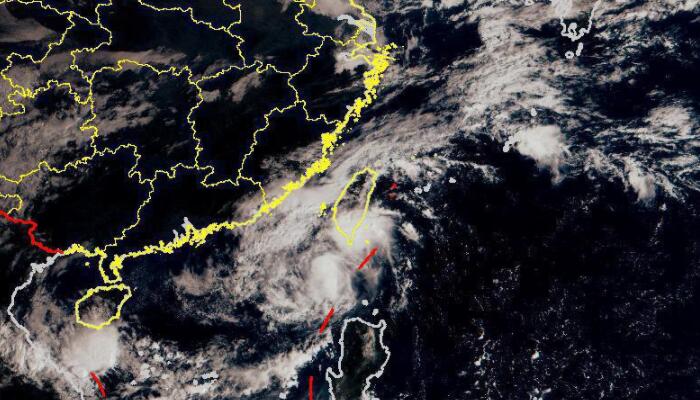 热带低压实时路径图发布消息 热带低压24小时内会发展为第22号台风吗