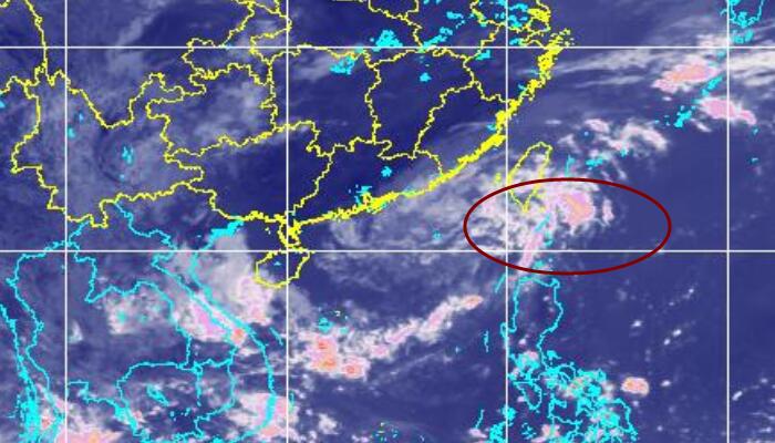 2022热带低压卫星云图分析 今年22号台风尼格什么时候生成