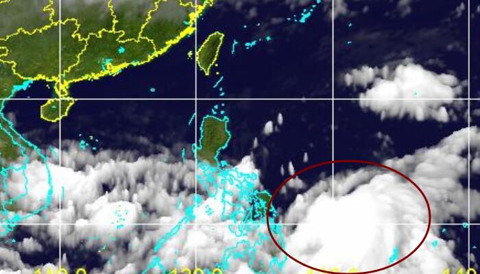 台风尼格路径实时发布系统卫星云图（持续更新）：云系庞大但还不够均匀