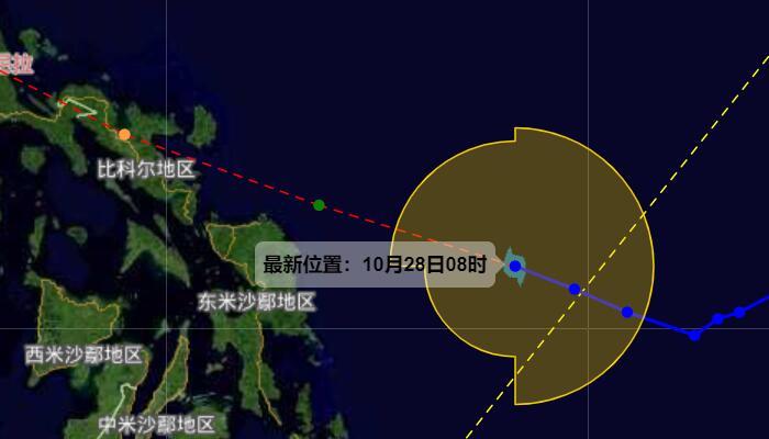 2022年第22号台风实时路径图发布系统 台风尼格最高可达多少级