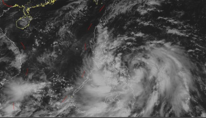 22号台风尼格今日最新卫星云图更新 中央气象台台风尼格高清云图实况