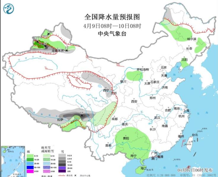 冷空气影响内蒙古华北等大风显著 西南华南等有弱降雨