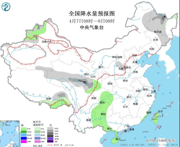 冷空气影响内蒙古华北等大风显著 西南华南等有弱降雨